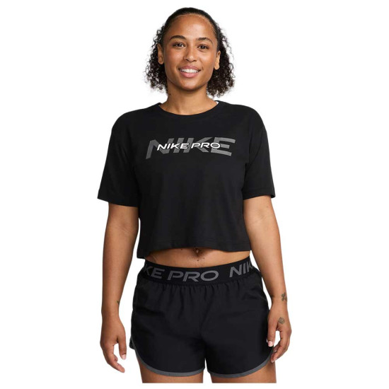 Nike Γυναικεία κοντομάνικη μπλούζα Pro Dri-FIT Crop Tee